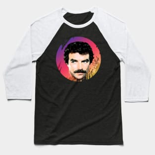 Tom Selleck-Retro Limited Edition Baseball T-Shirt